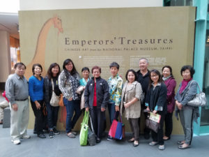 At the Emperors' Treasures Exhibit